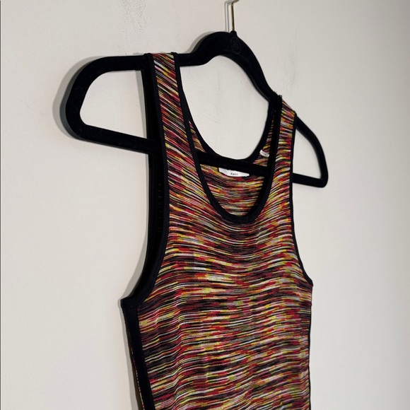 Sandro Knit Fitted Midi Dress in Multicolor - XS/S - Picture 3 of 6